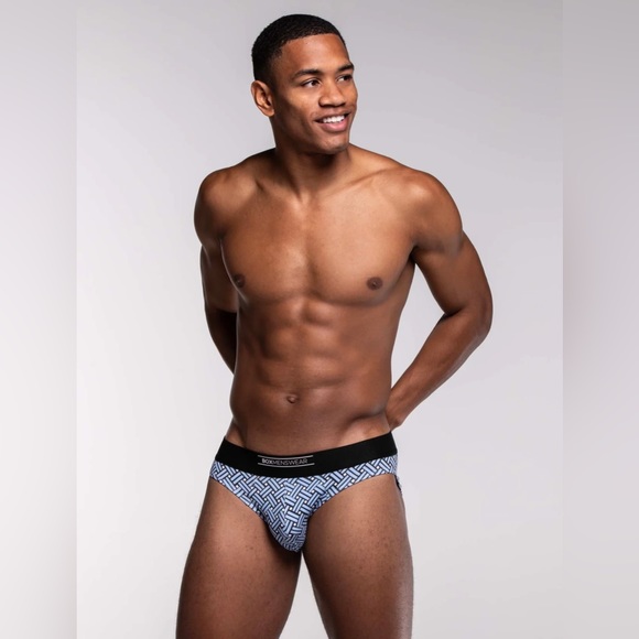 BoxMenswear Feature Fit 3.0 Boxer Briefs Junction Blue Medium NWT - Picture 3 of 16